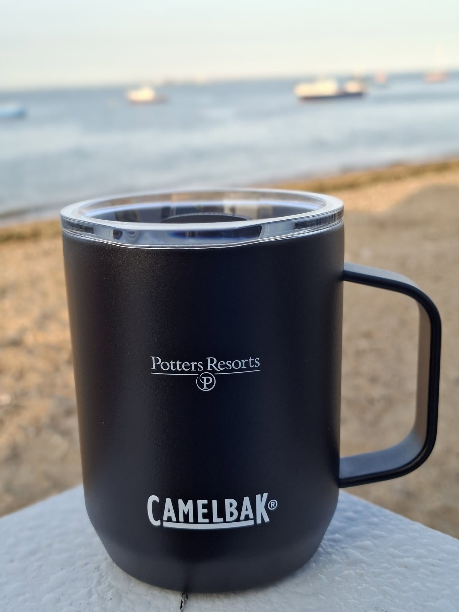 Potters Exclusive Camelbak 12 oz Camp Mug