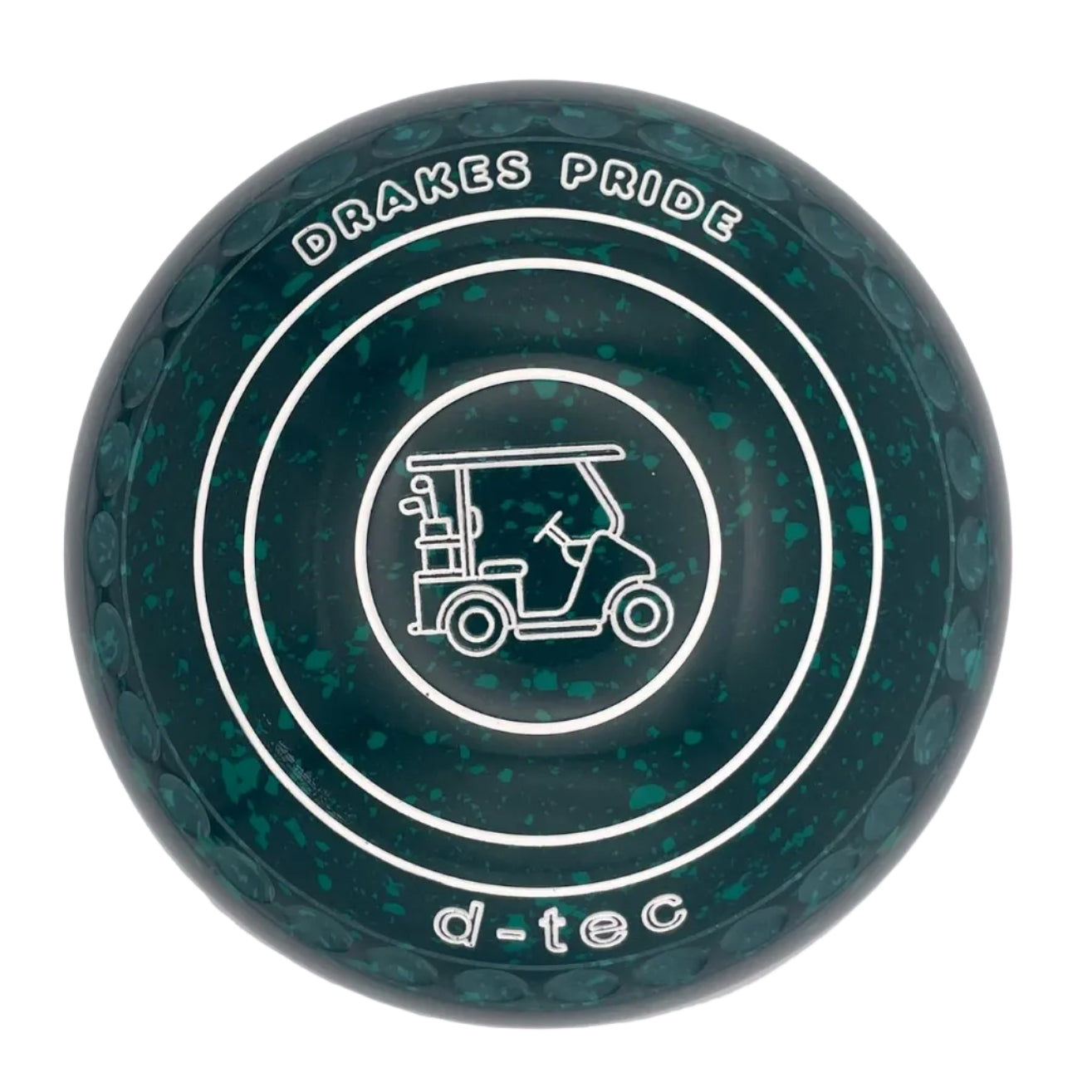 Drakes Pride Dtec 1H Green Green Golfcart Emblem Back