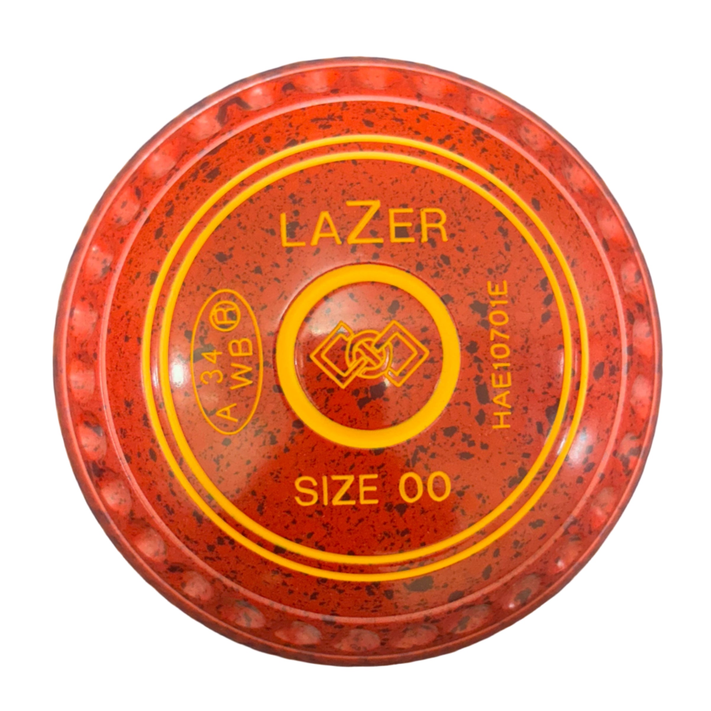 Taylor Lazer 00H Cherry Red Geometric Emblem Front