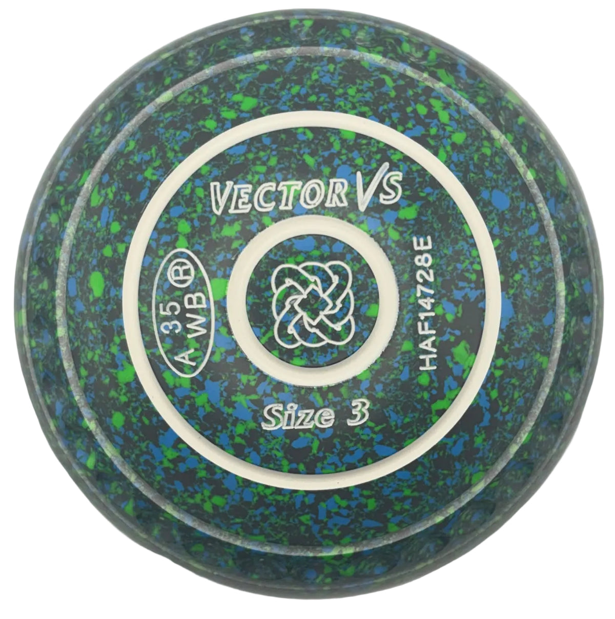 Taylor Vector Vs 3H Iced Lime Geo Knot Emblem Front