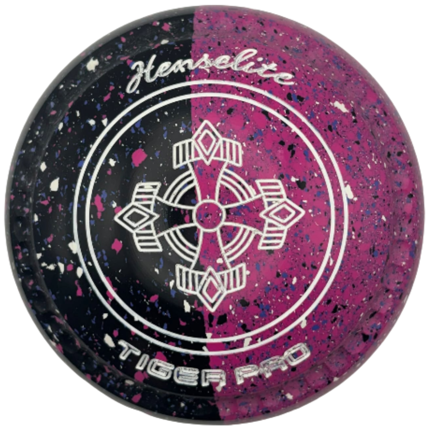 Henselite Tiger Pro 3H *Potters Exclusive Pink Phantom Duo Limited Edition* Geometric Emblem
back