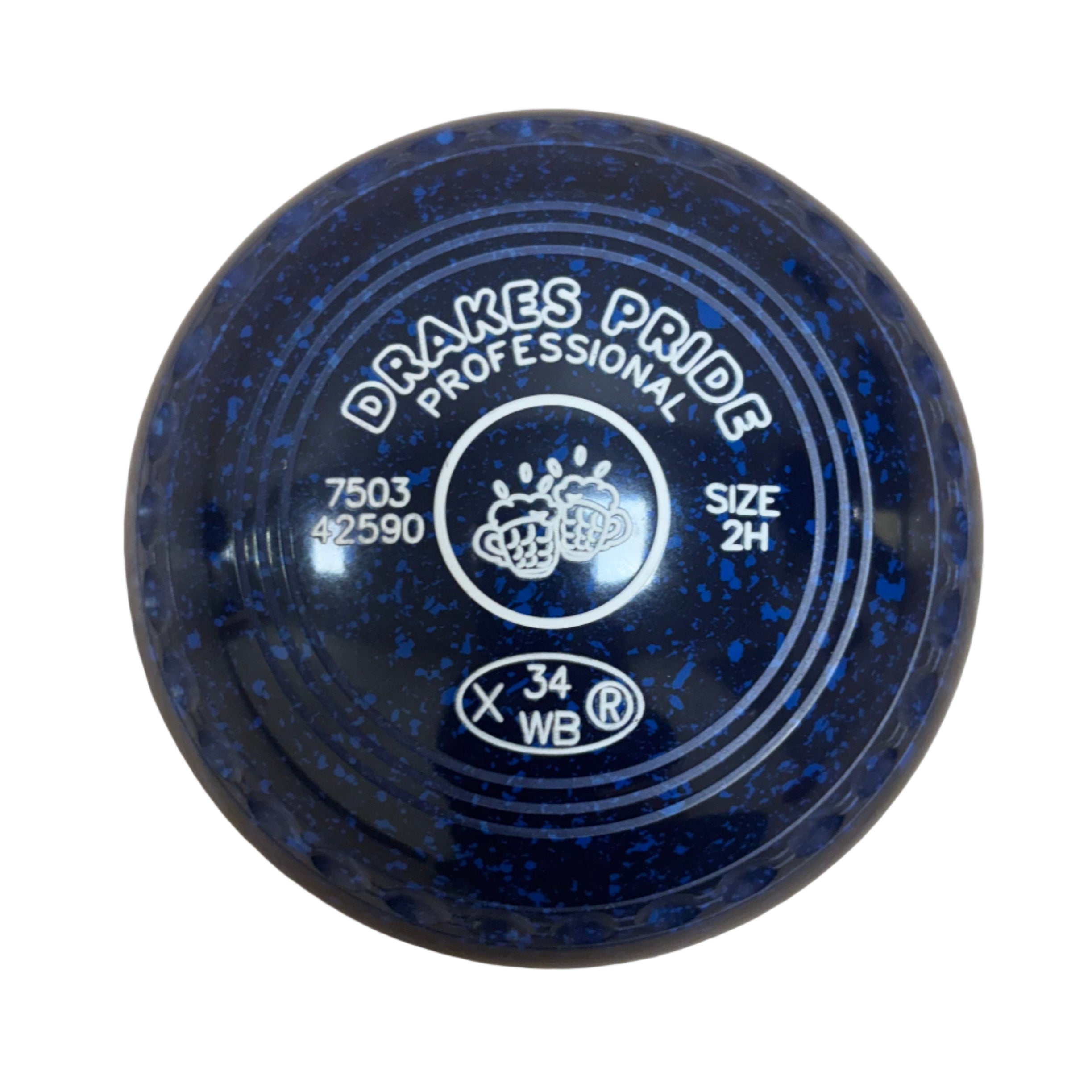 Drakes Pride Professional 2H Blue Blue Cheers Emblem Front