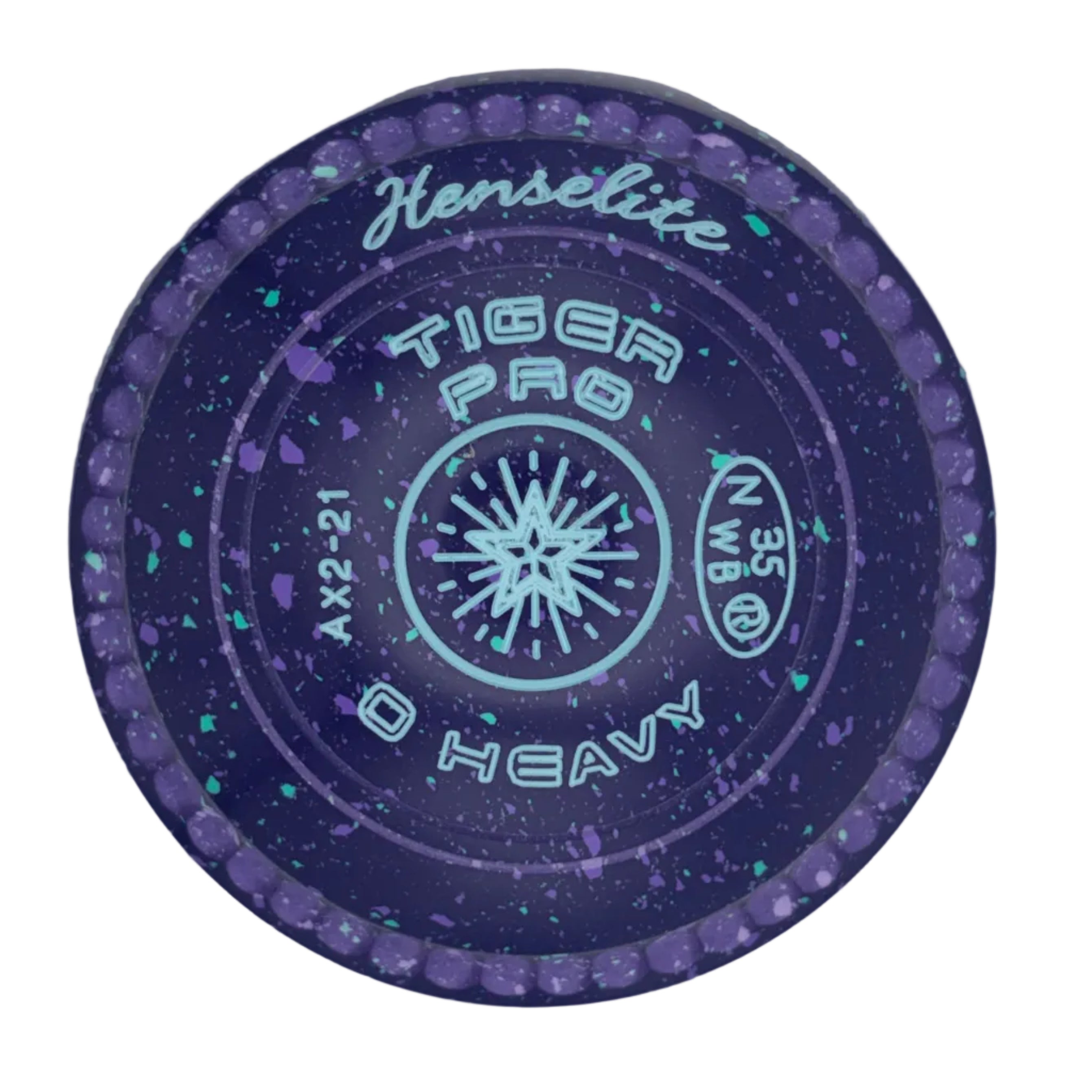 Henselite Tiger Pro 0H Grapevine Star Emblem Front