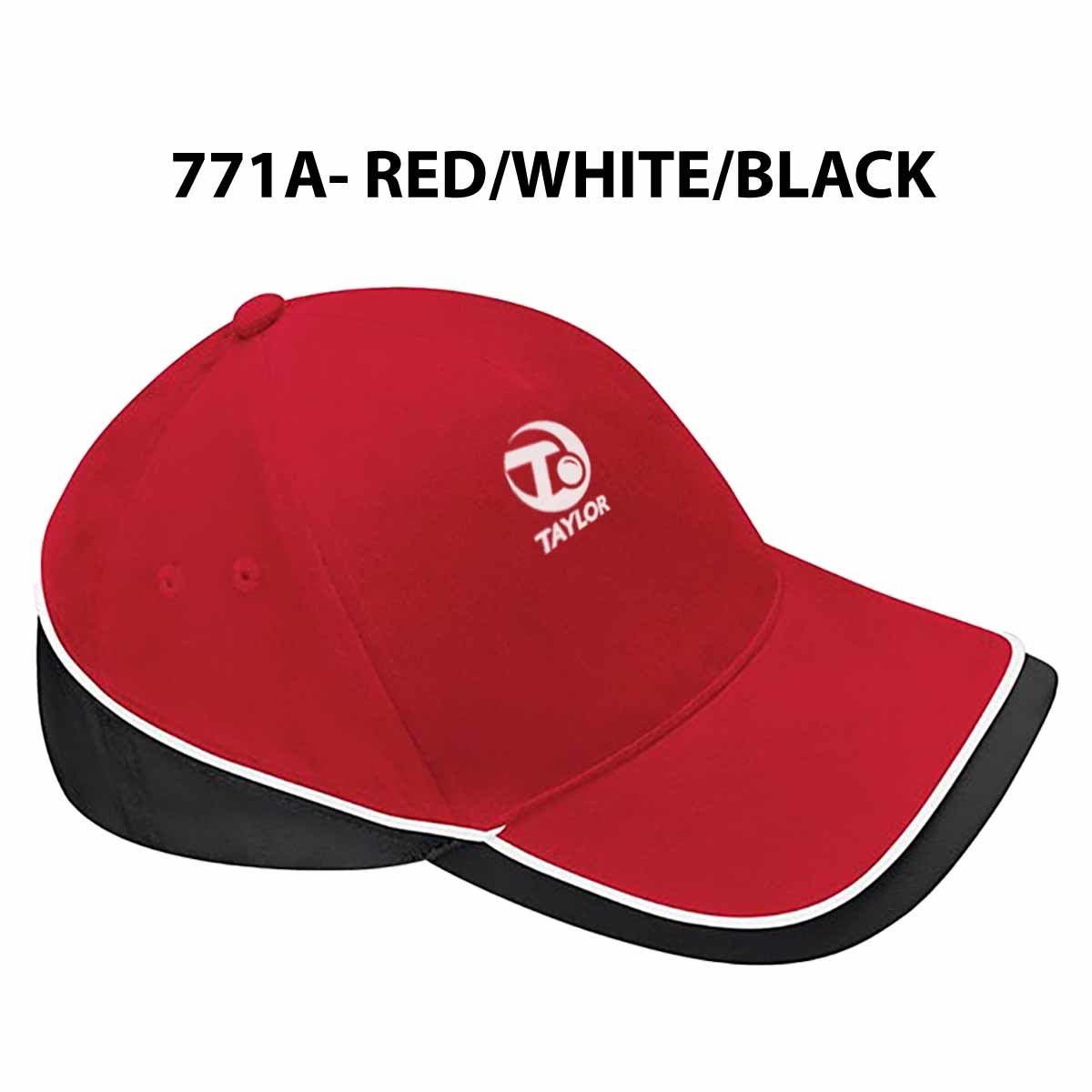 Taylor Bowls Baseball Hat Red