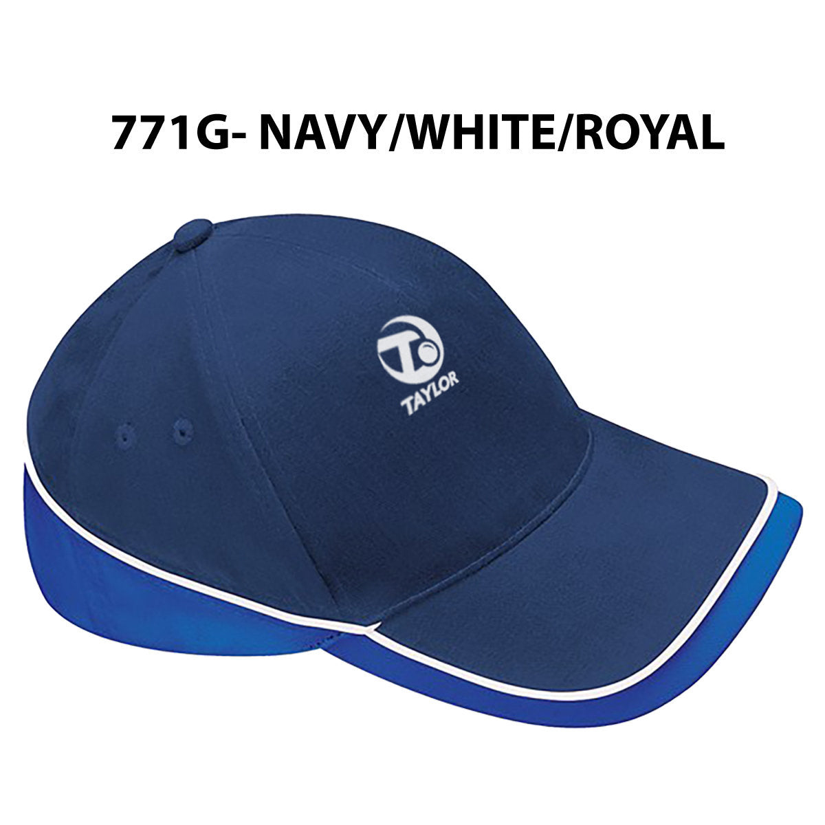 Taylor Bowls Baseball Hat Royal Blue
