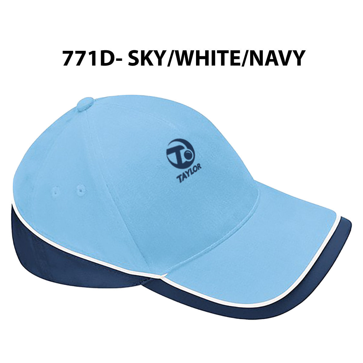 Taylor Bowls Baseball Hat Baby Blue