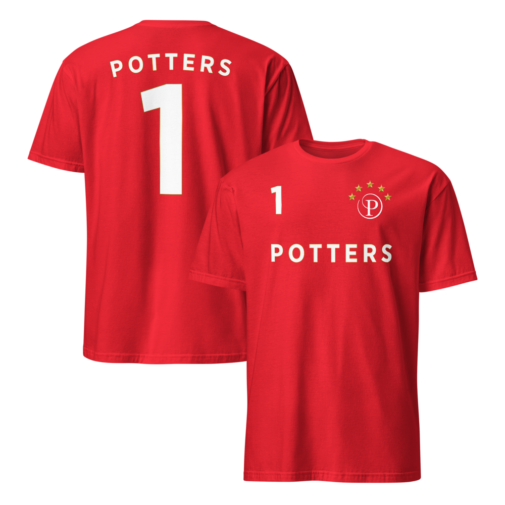 Potters Resorts Adults Football T-Shirt