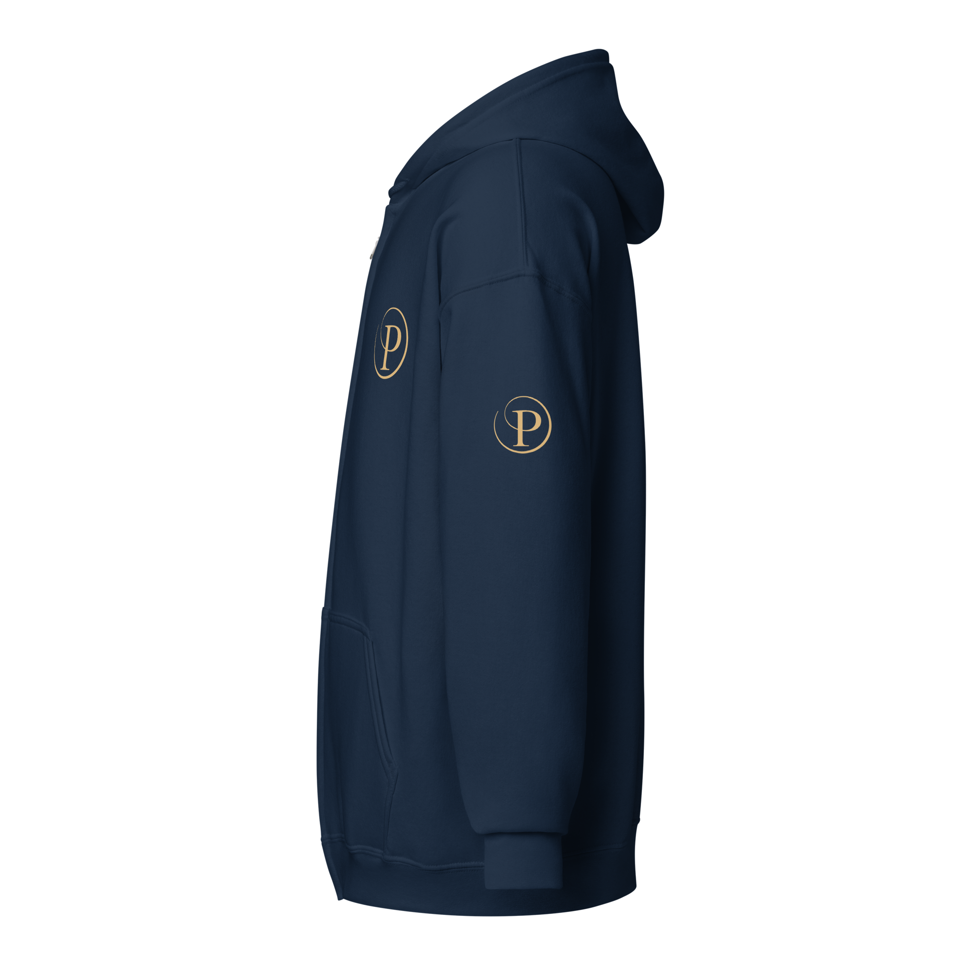 Kids Limited Edition Gold Potters P Unisex Zip Hoodie