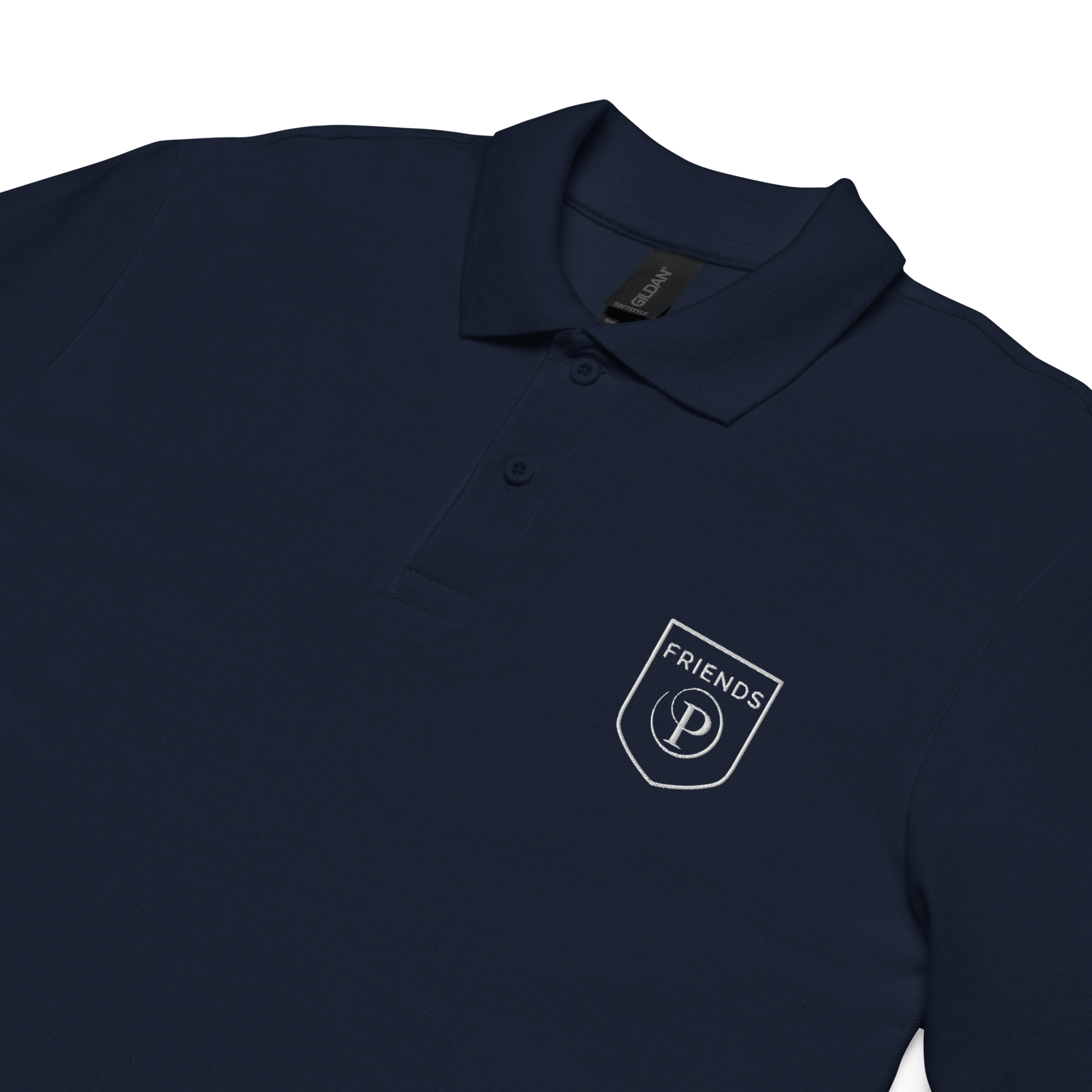 Friends Embroidered Polo