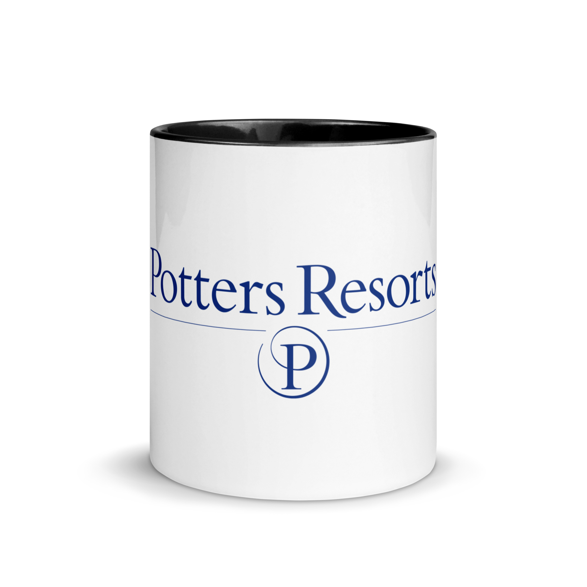 Potters White/Black Mug