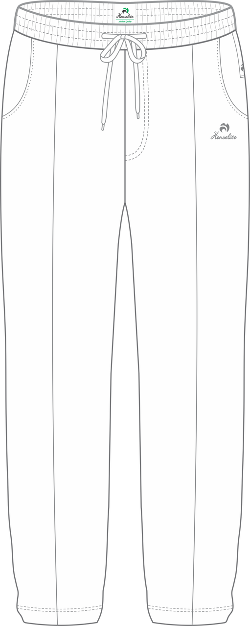 Henselite Sports Trousers White – lightweight breathable trousers.