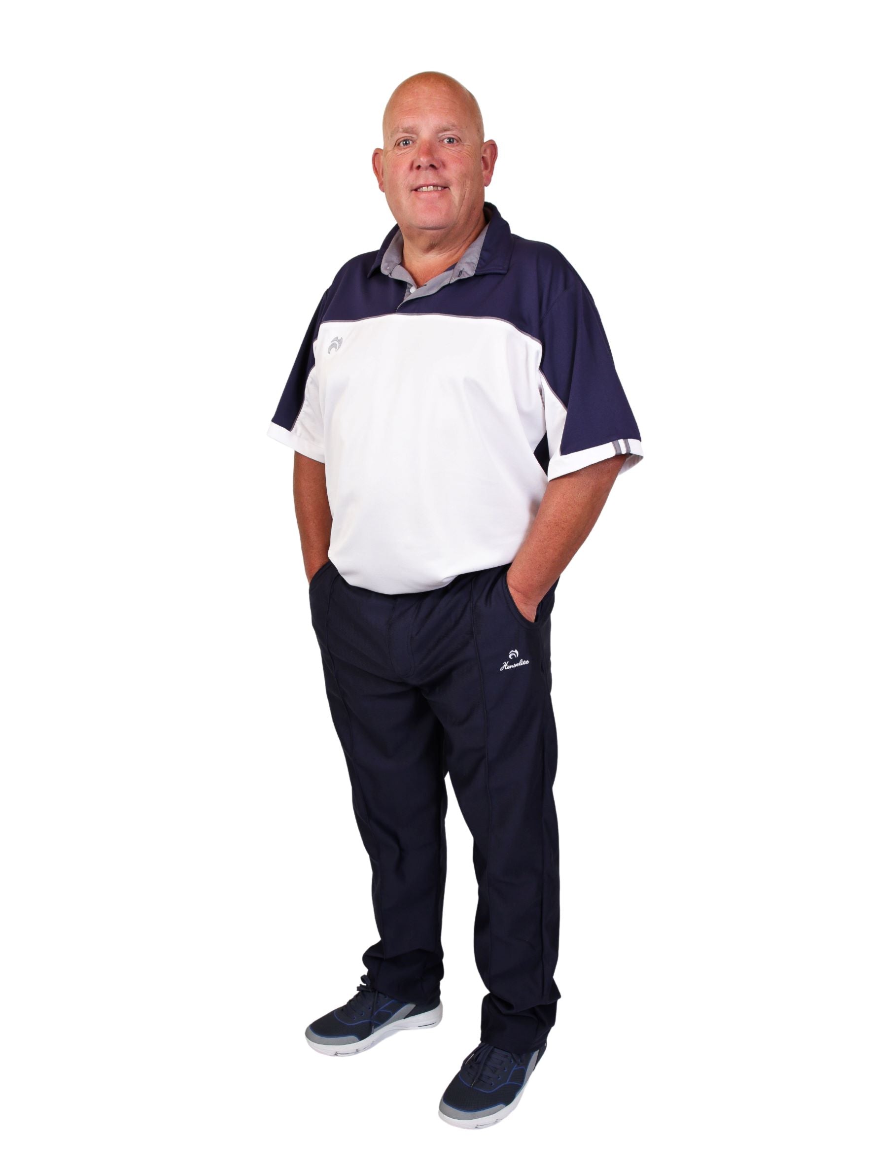 Henselite Sports Trousers - Navy FRONT
