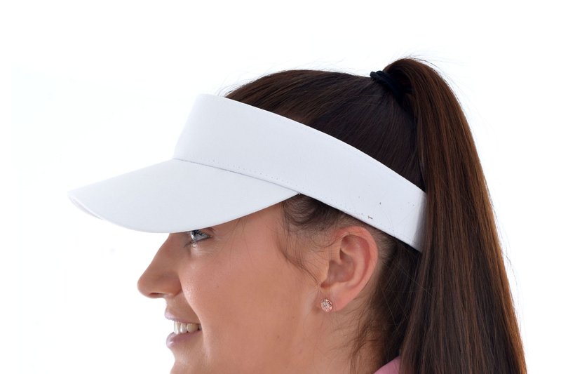 Drakes Pride corkscrew adjustable visor for bowls