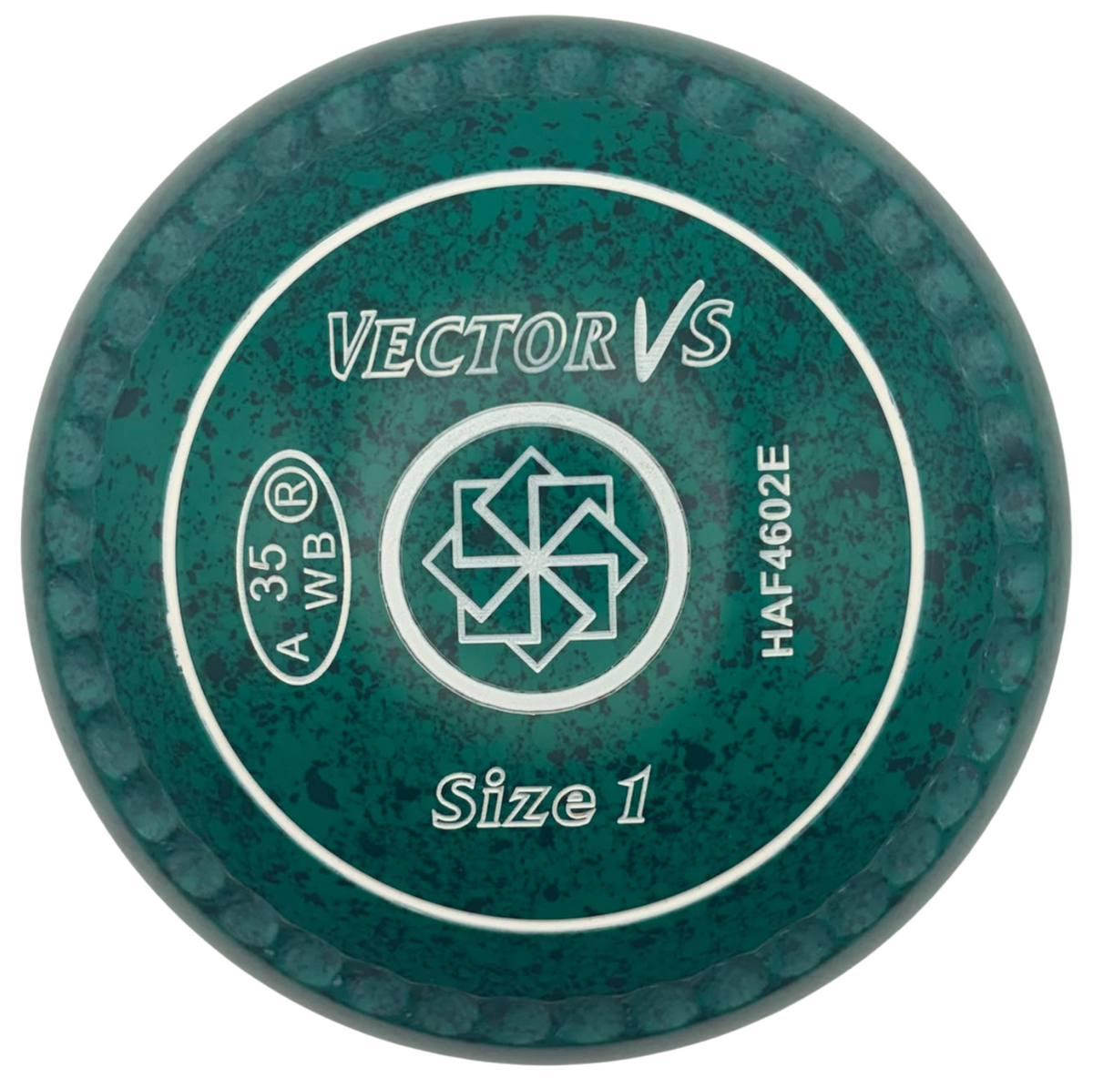 Taylor Vector Vs 1H Emerald Green Geo Square Emblem Xtreme Grip Front 