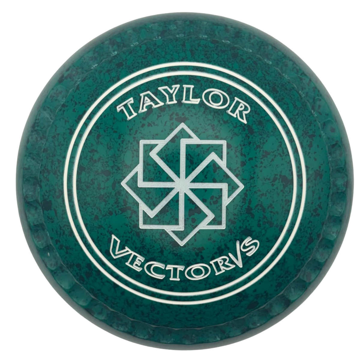 Taylor Vector Vs 1H Emerald Green Geo Square Emblem Xtreme Grip Back 