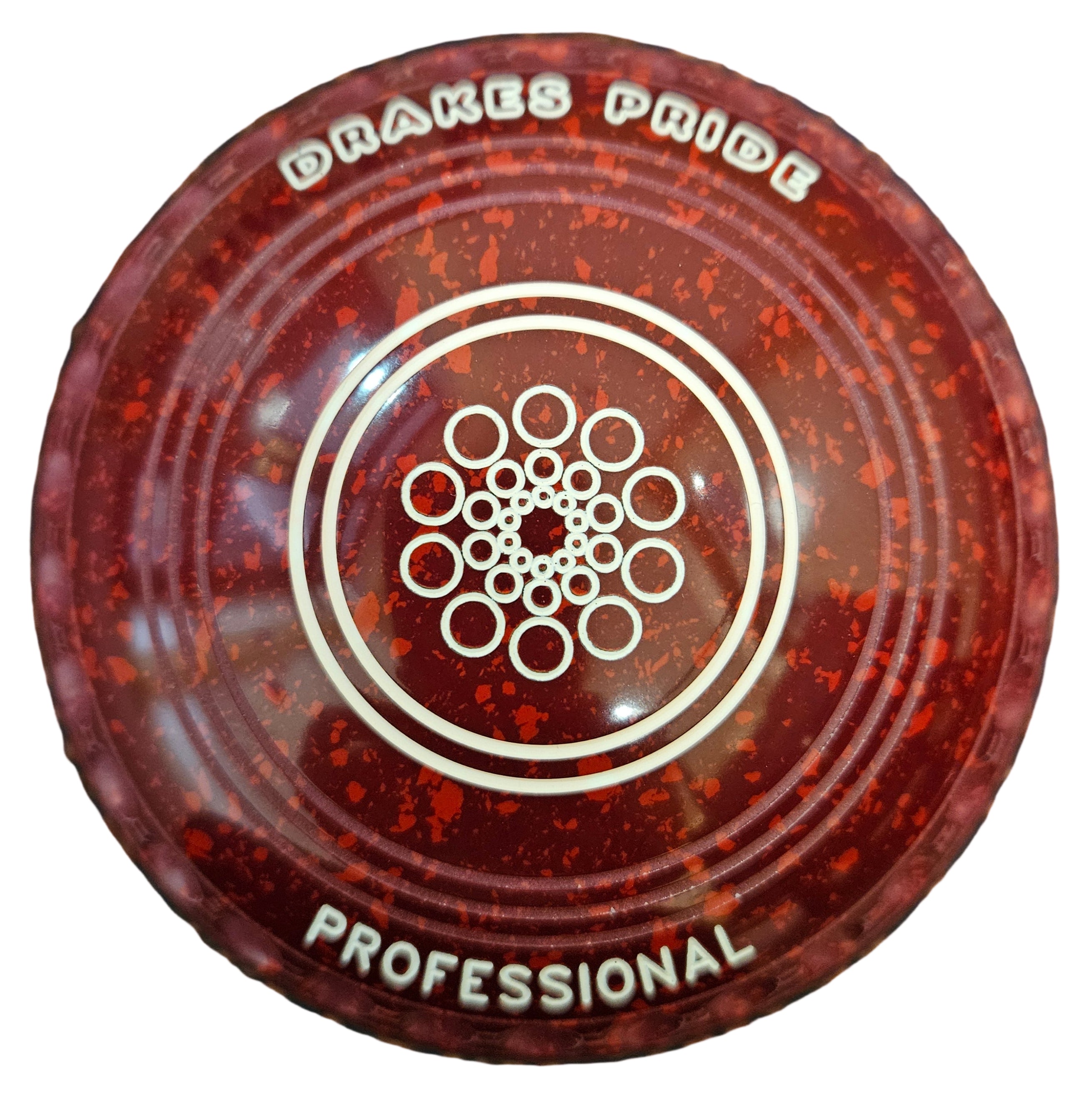 Drakes Pride Professional 2H Maroon Red Geometric Emblem BACK