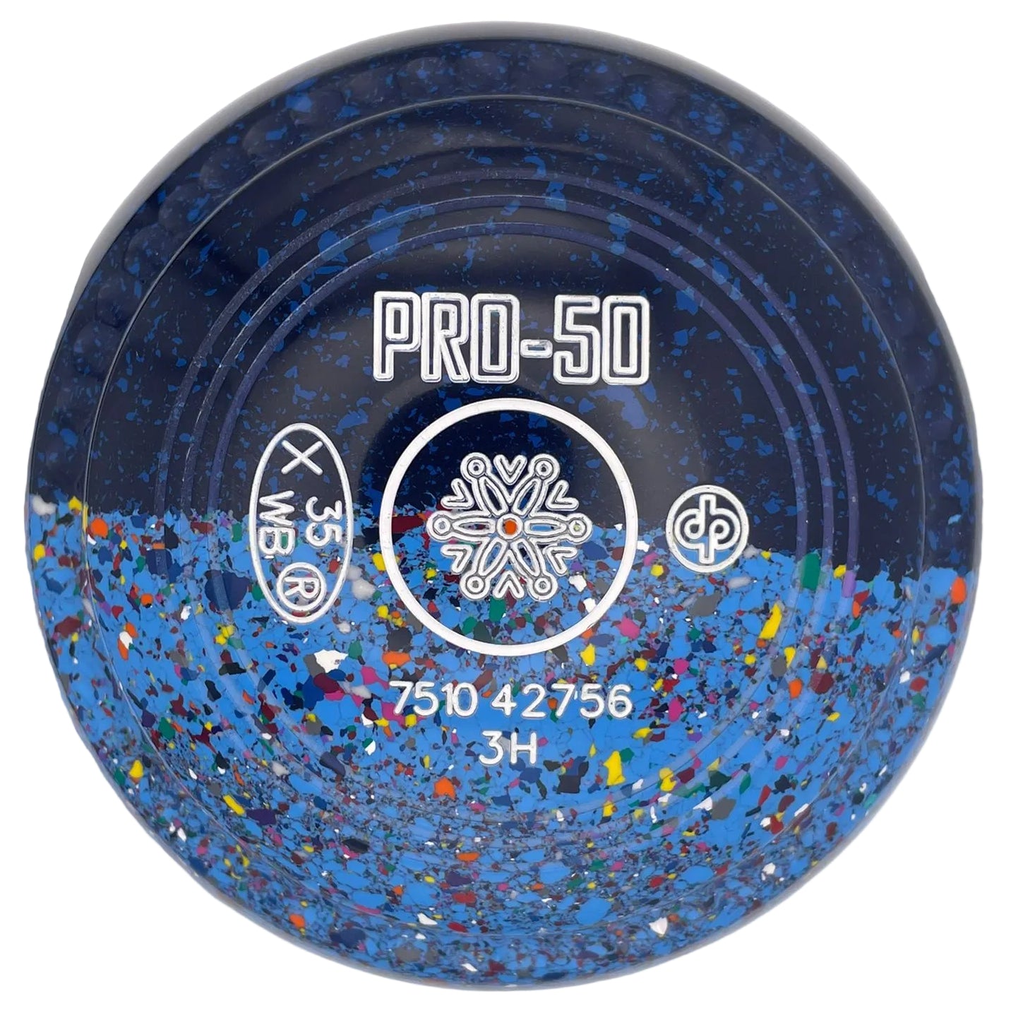 Drakes Pride Pro 50 3H Limited Edition Potters Exclusive Geometric Emblem  (FRONT)
