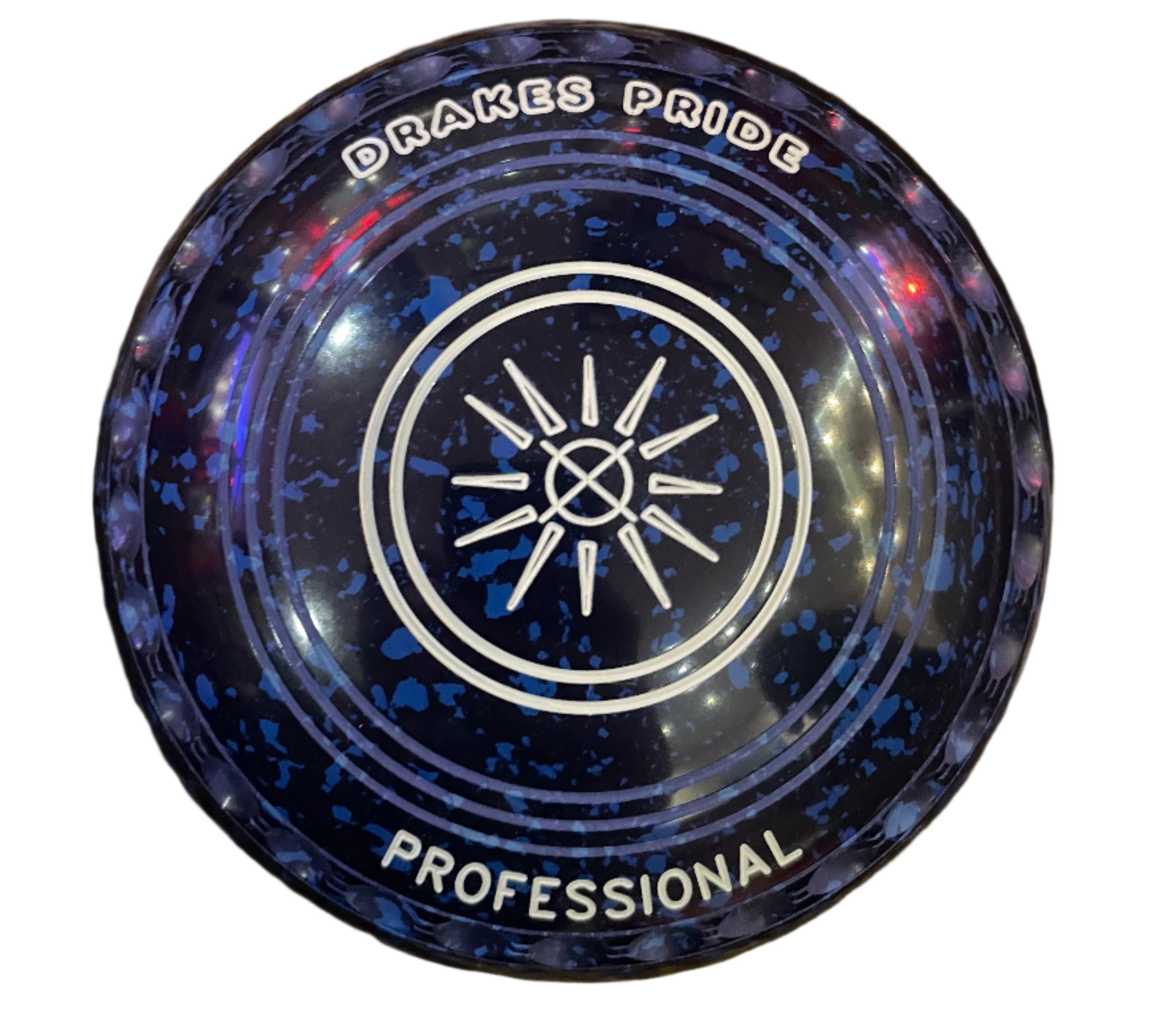 Drakes Pride Professional 4H Blue Blue Geometric Emblem REAR