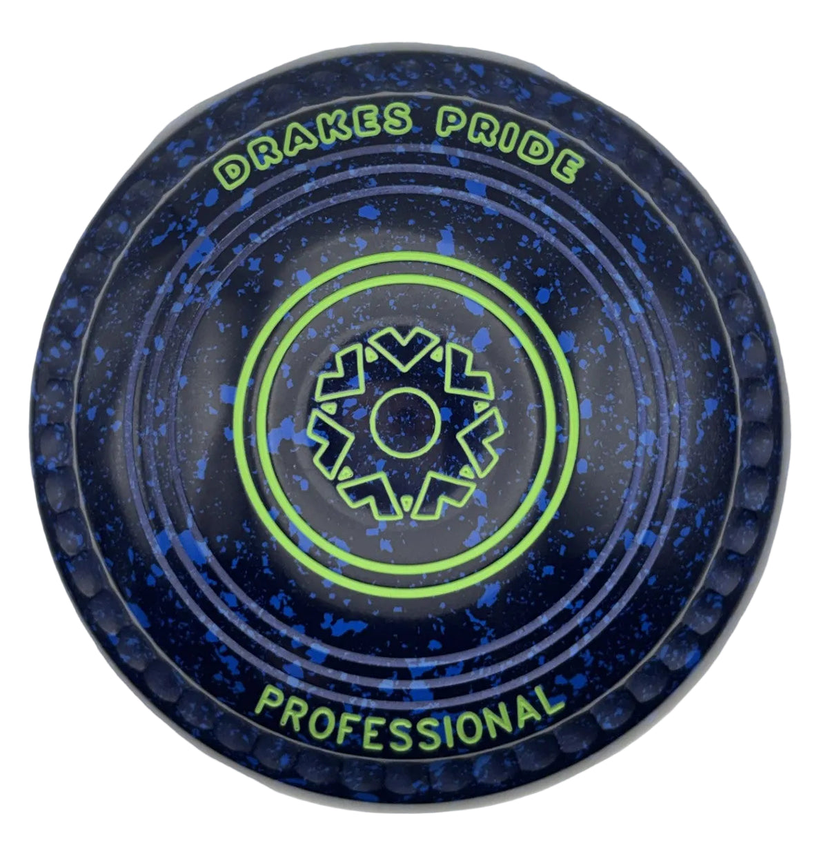 Drakes Pride Pro 50 1H Blue Blue Geometric Cogs Emblem