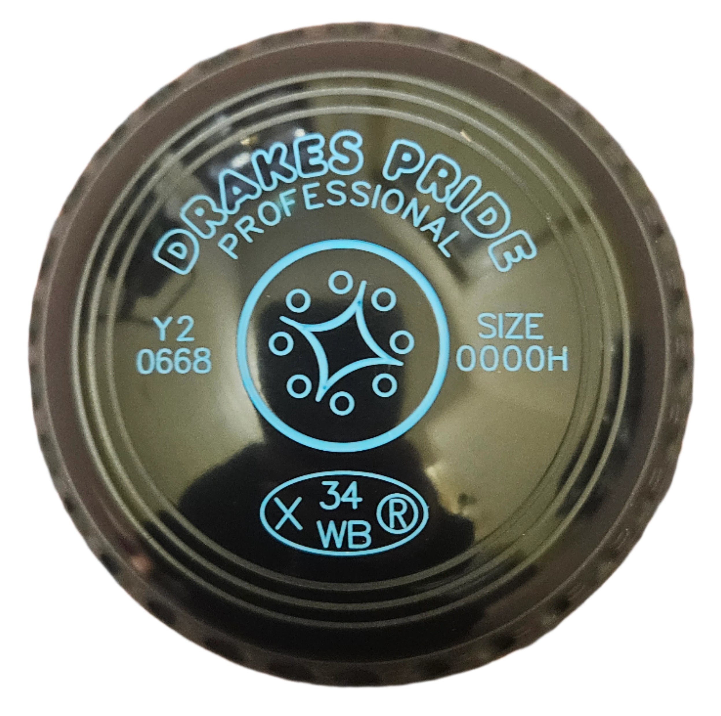 Drakes Pride Professional 0000H Black Geometric Emblem FRONT