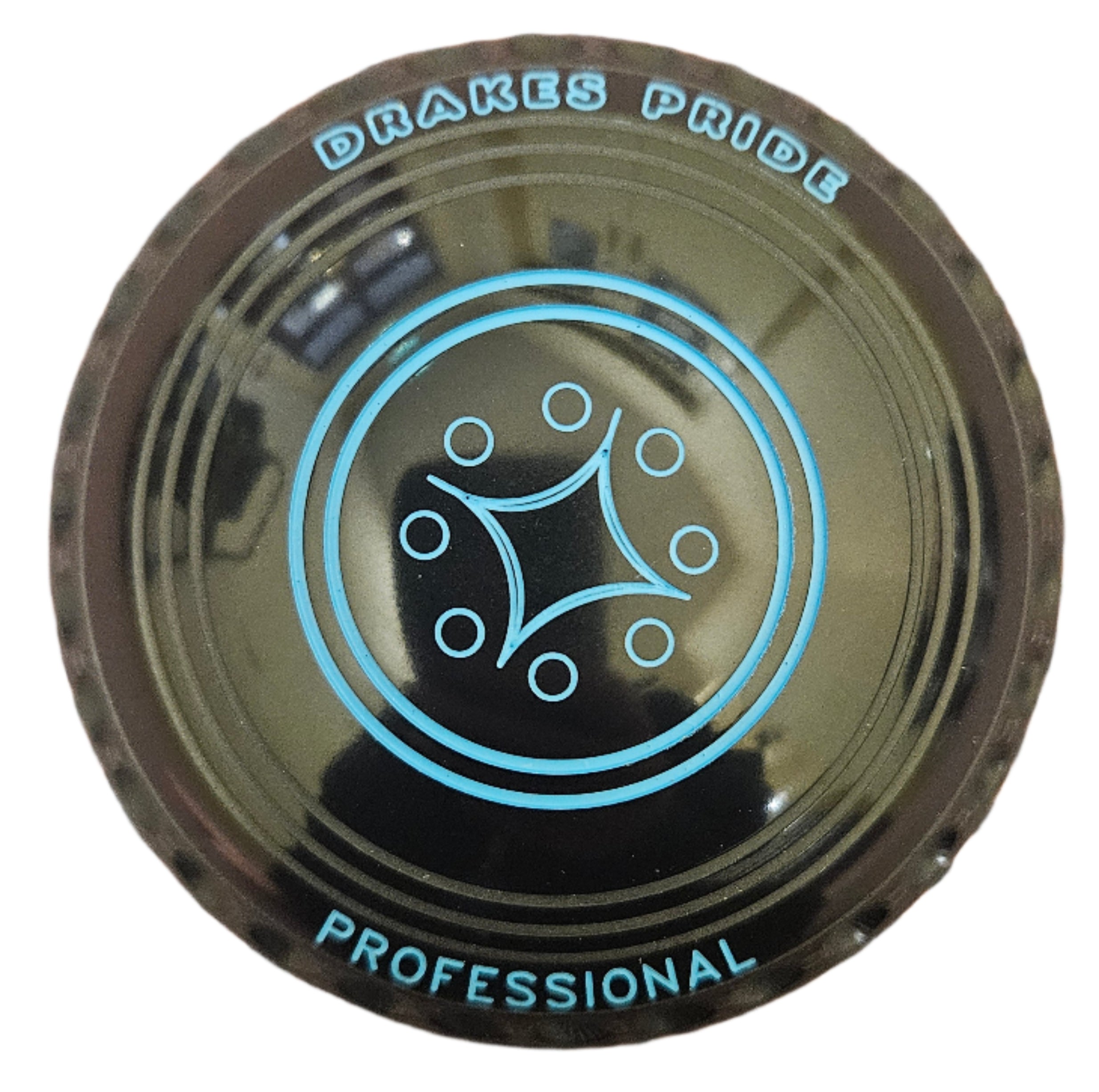 Drakes Pride Professional 0000H Black Geometric Emblem REAR