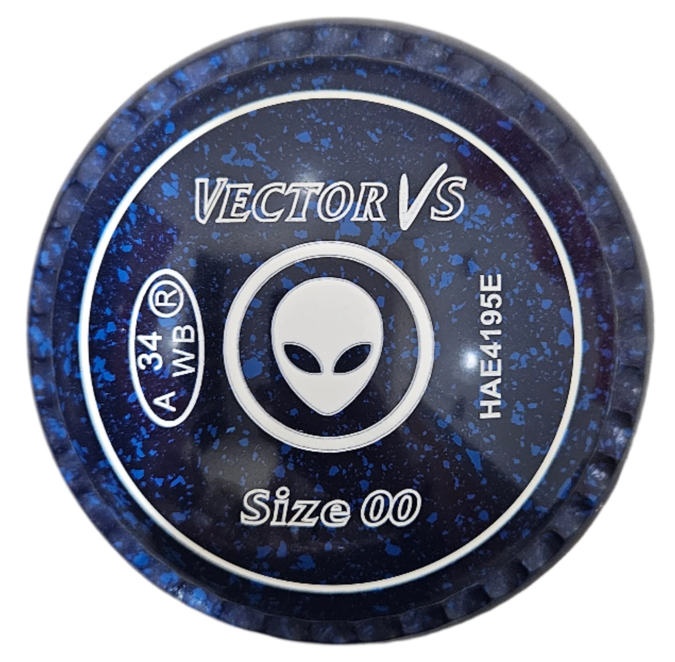 Taylor Vector Vs 00H Blue Blue Alien Emblem Xtreme Grip FRONT