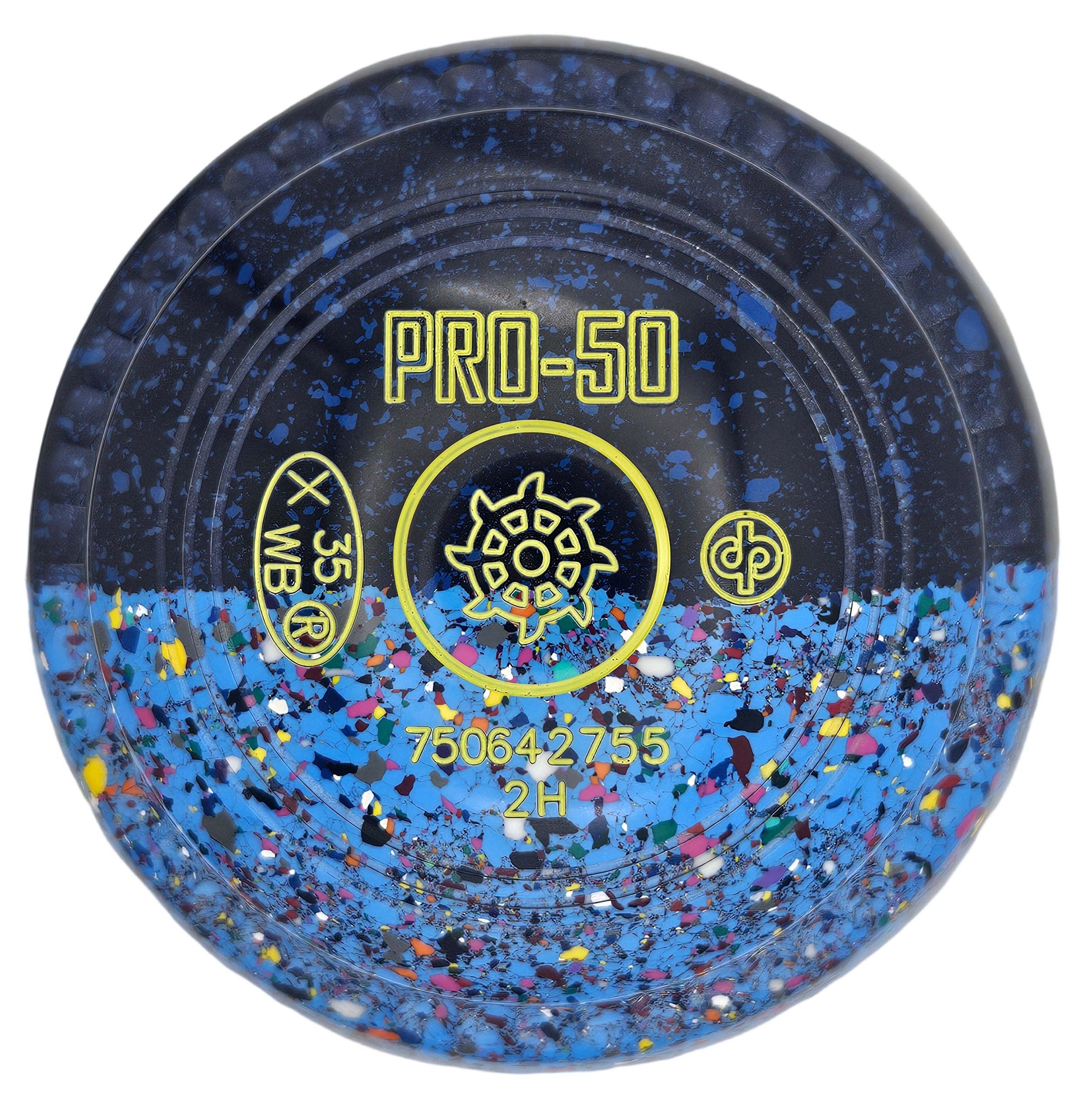 Drakes Pride Pro 50 2H Limited Edition Potters Exclusive 50/50 Geometric Emblem (FRONT)