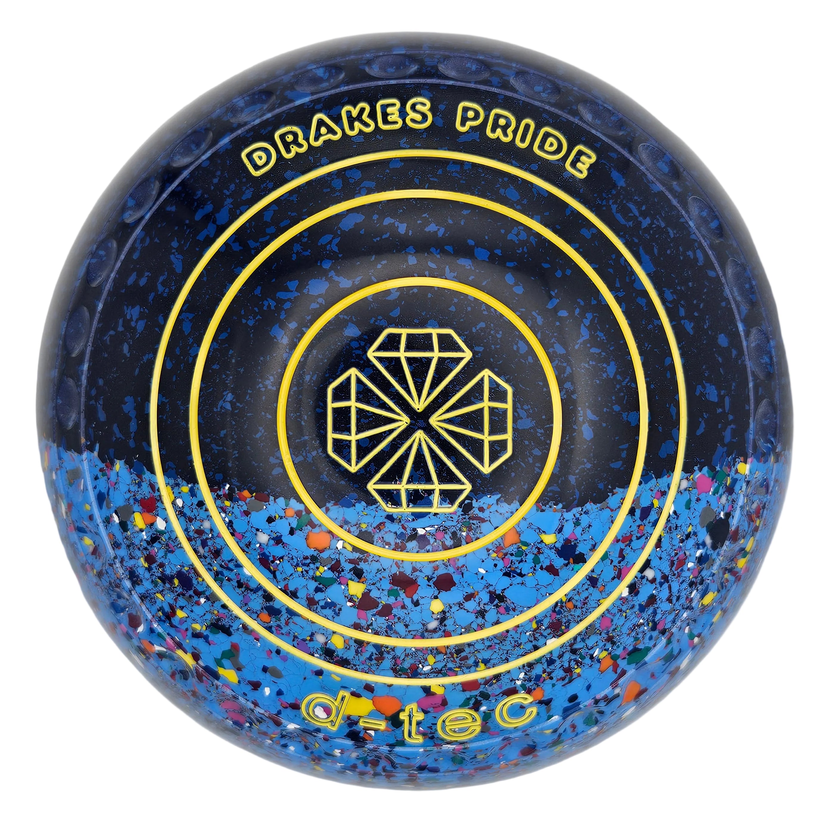 Drakes Pride D-Tec 4H Limited Edition Potters Exclusive Geometric Emblem Back 