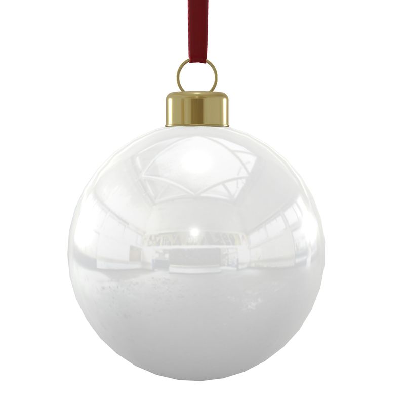 Potter P Christmas Bauble - Red