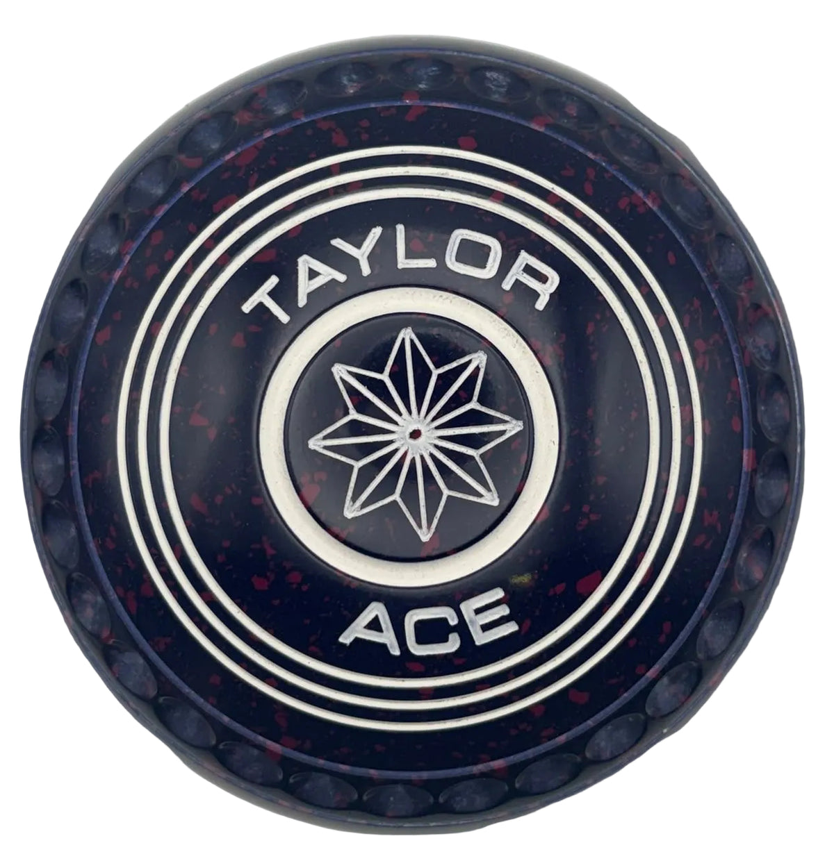 Taylor Ace 1H Black Grape Geometric 104 Emblem Back 