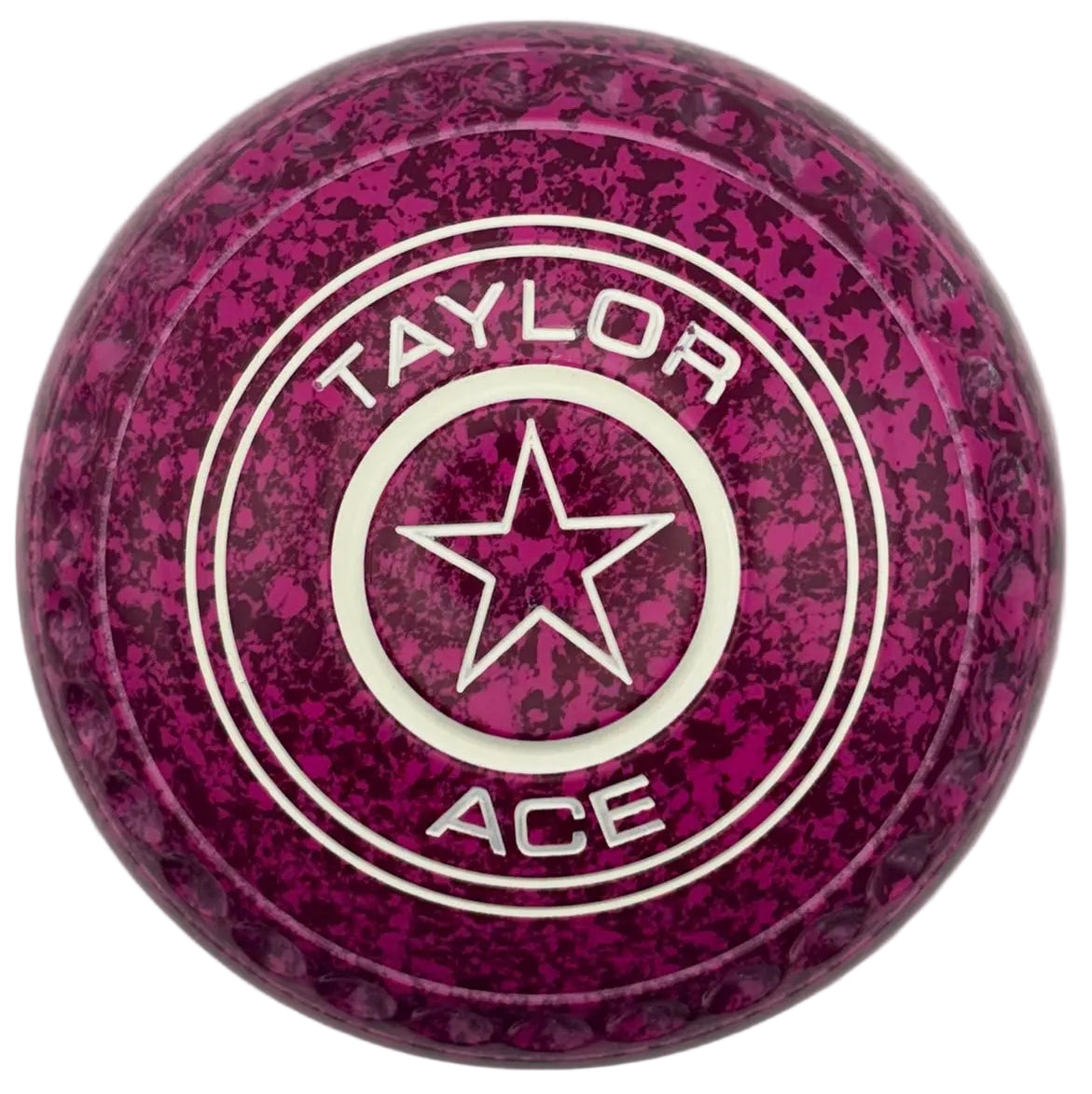 Taylor Ace 00H Raspberry Ripple Star Emblem back