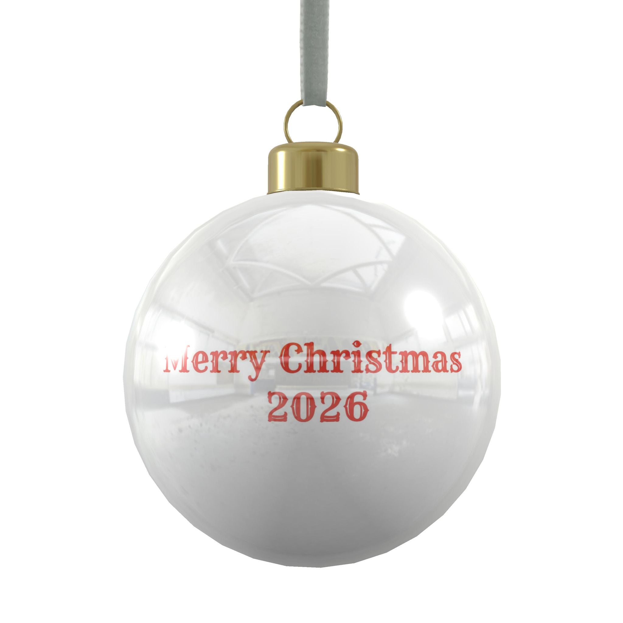 Bone China Baubles Boo Panda 2026 Christmas Baulble