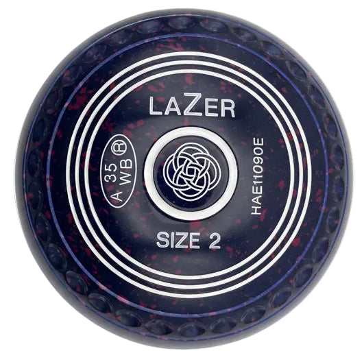 Taylor Lazer 2H Dark Blue Magenta Ring 4 Emblem Front 
