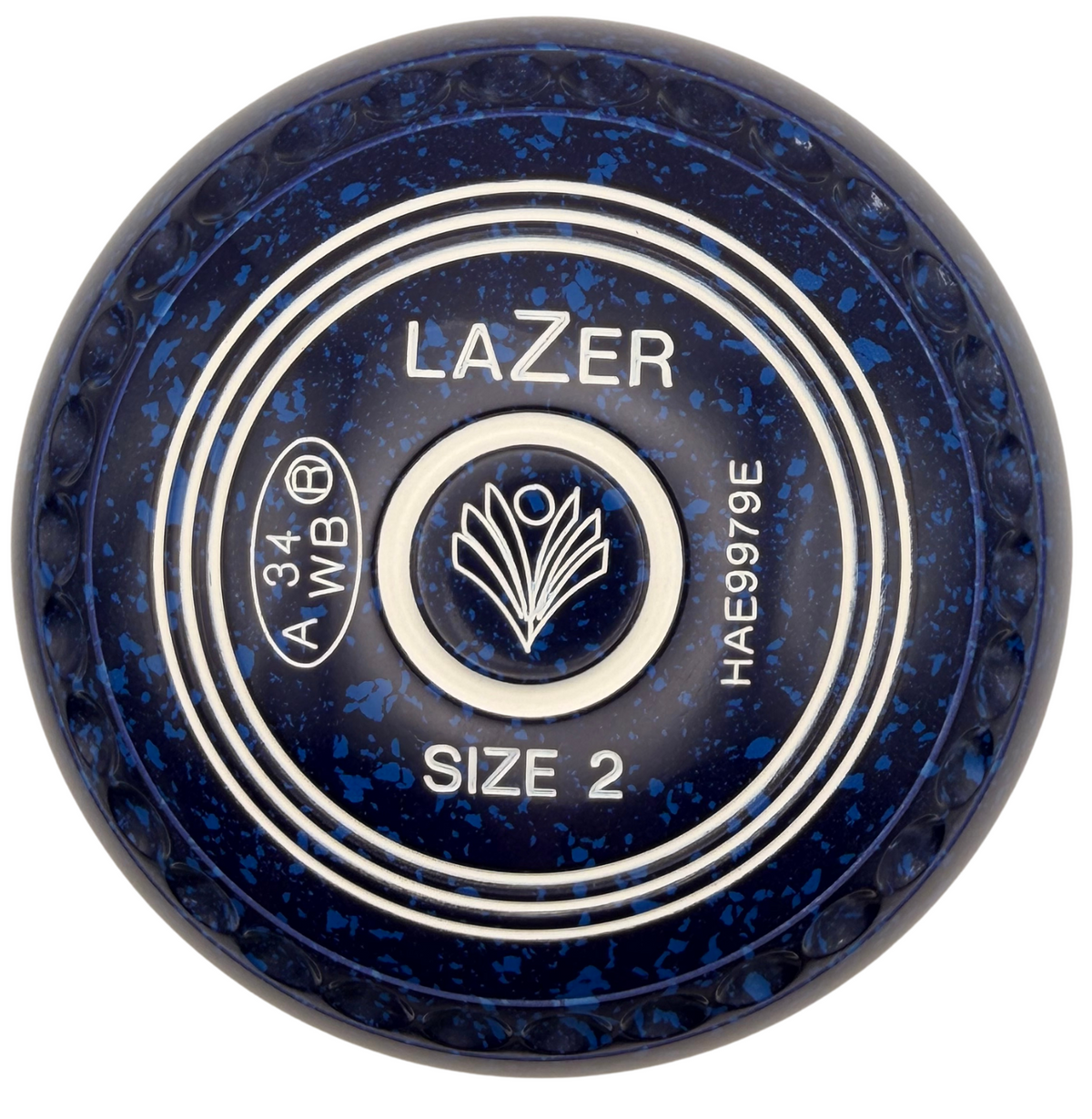 Taylor Lazer 2H Ink Blue Geo Fan Emblem Front 