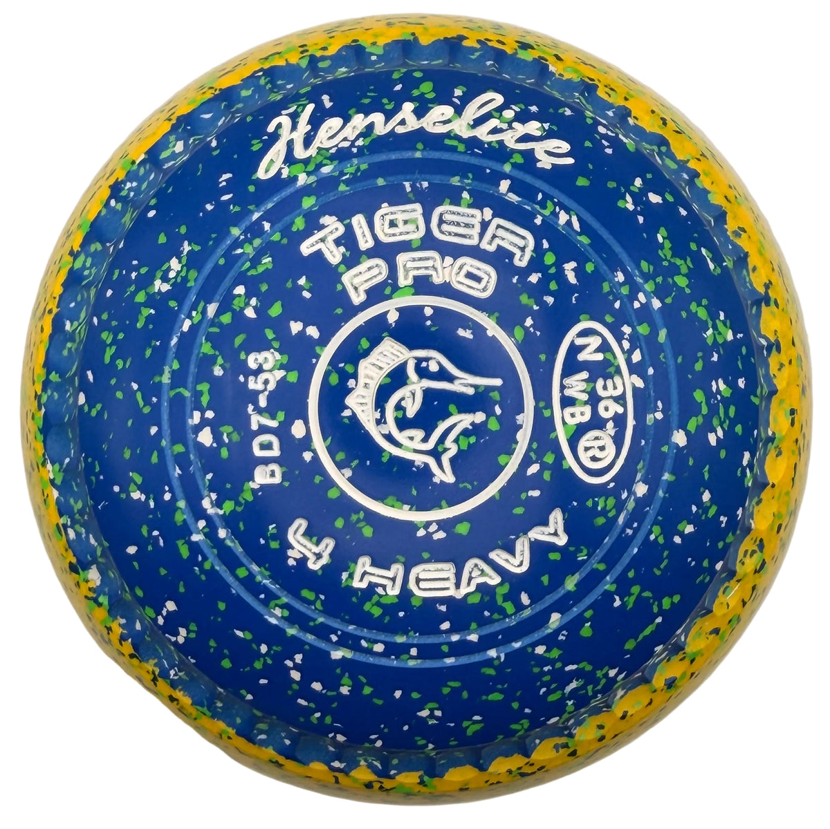 Henselite Tiger Pro 4H Potters Exclusive Seaside Slice *Limited Edition* Swordfish Emblem