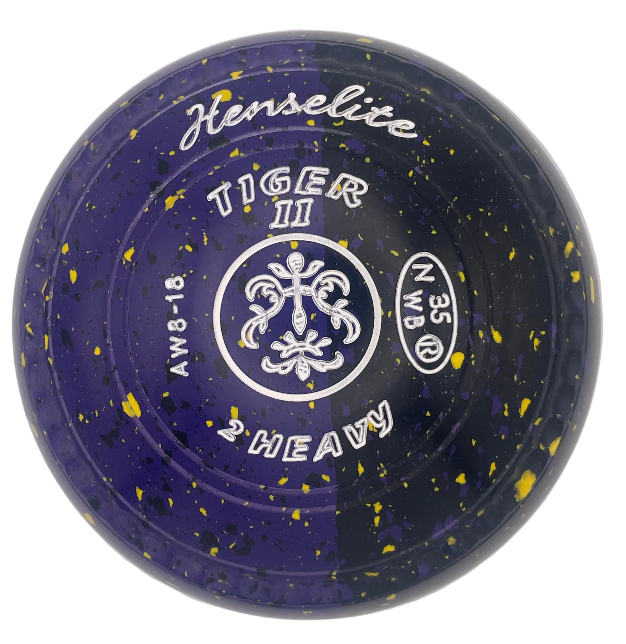 Henselite Tiger II 2H Shazam Duo * Limited Edition* Geometric 12 Emblem Series C Grip Front 