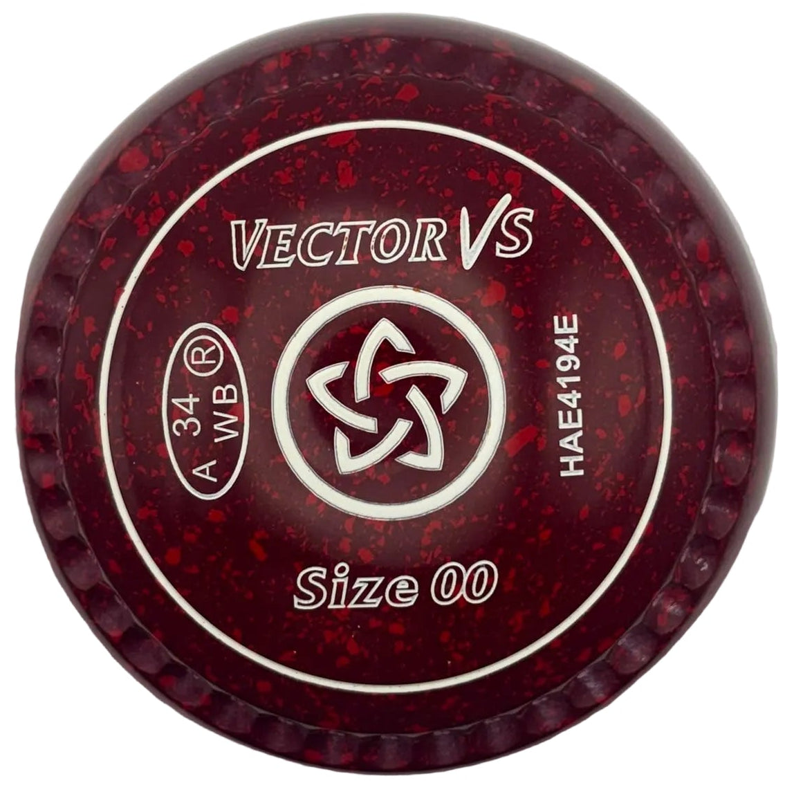 Taylor Vector Vs 00H Red Velvet Geometric Star Emblem Xtreme Grip front 