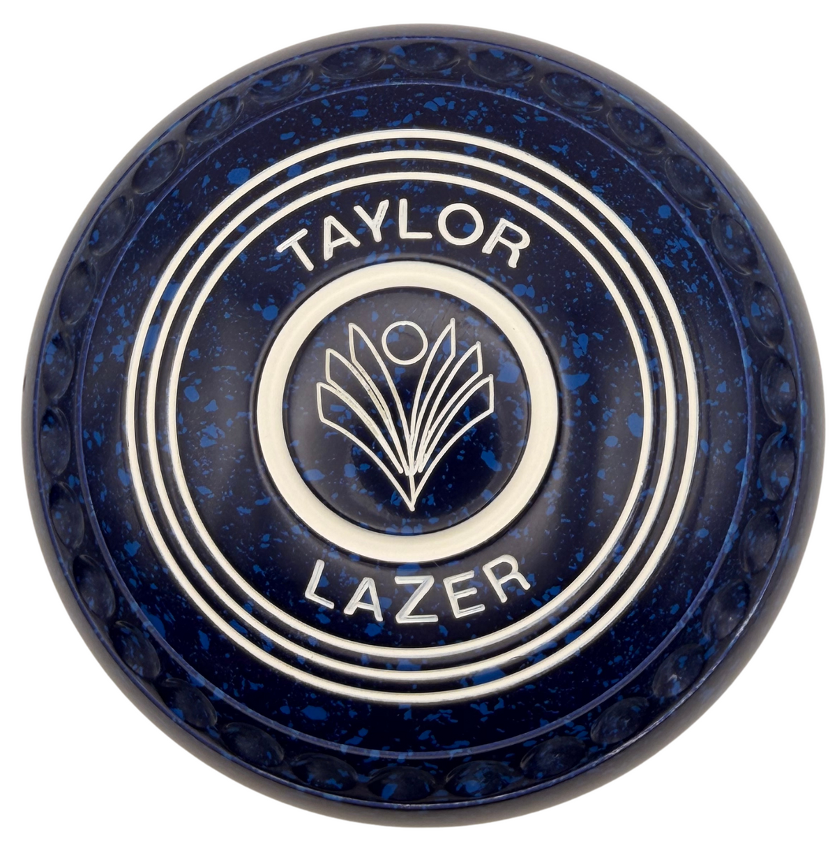 Taylor Lazer 2H Ink Blue Geo Fan Emblem Back 