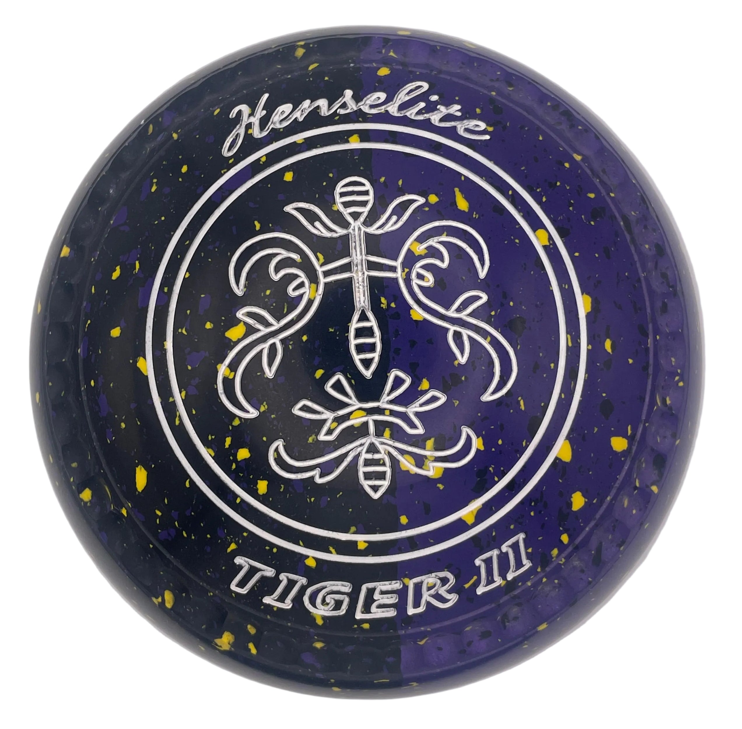 Henselite Tiger II 2H Shazam Duo * Limited Edition* Geometric 12 Emblem Series C Grip Back 