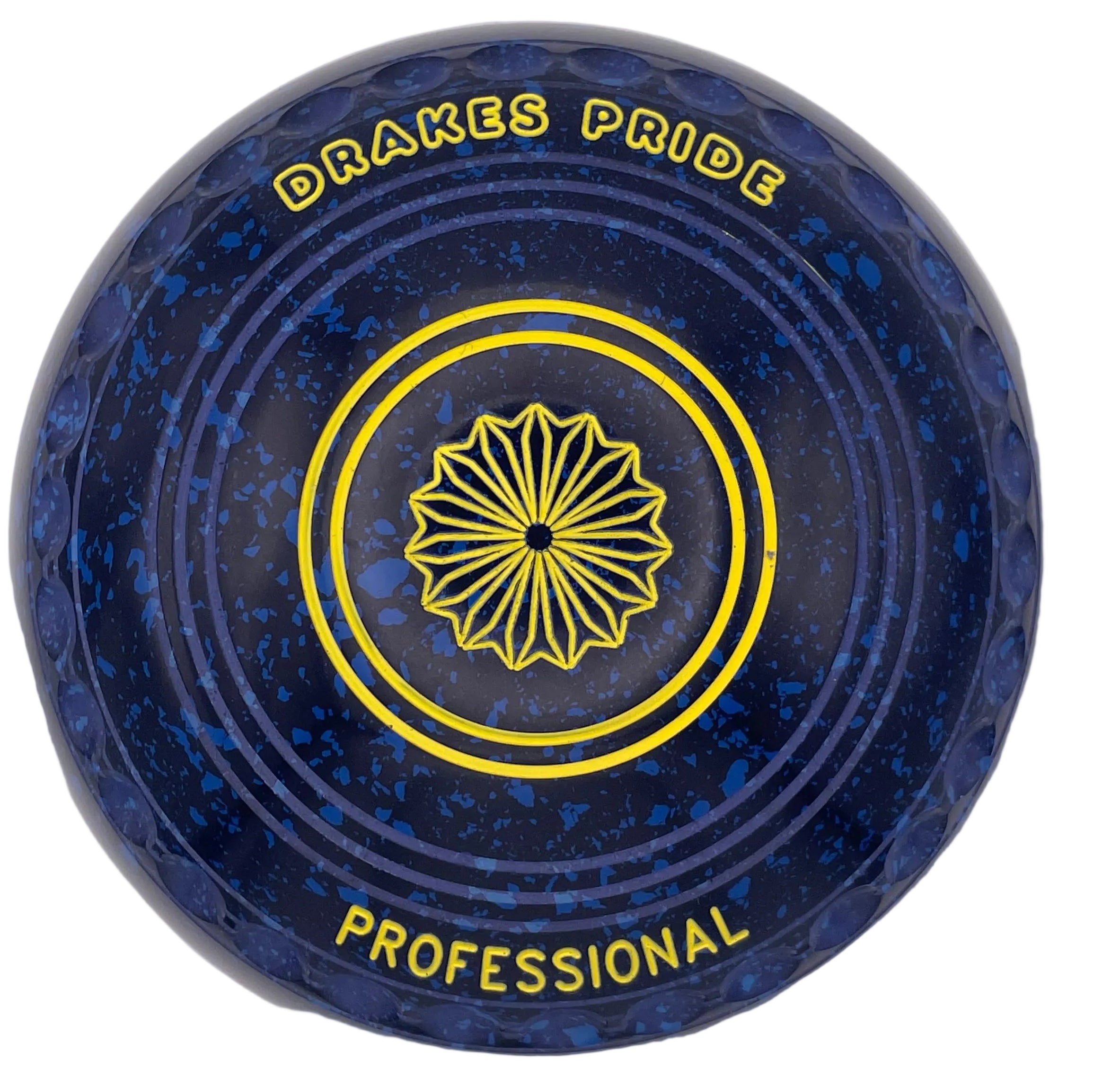Drakes Pride Professional 00H Blue Blue Geometric 23 Emblem Back