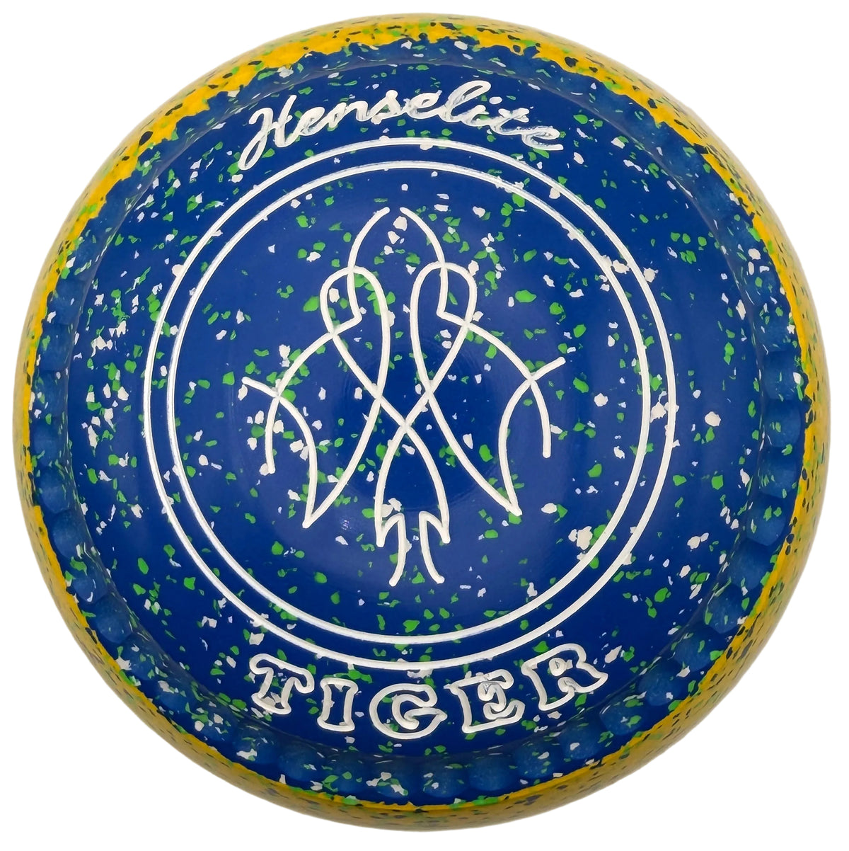 Henselite Tiger 3H Potters Exclusive Seaside Slice *Limited Edition* Geometric Fish Emblem