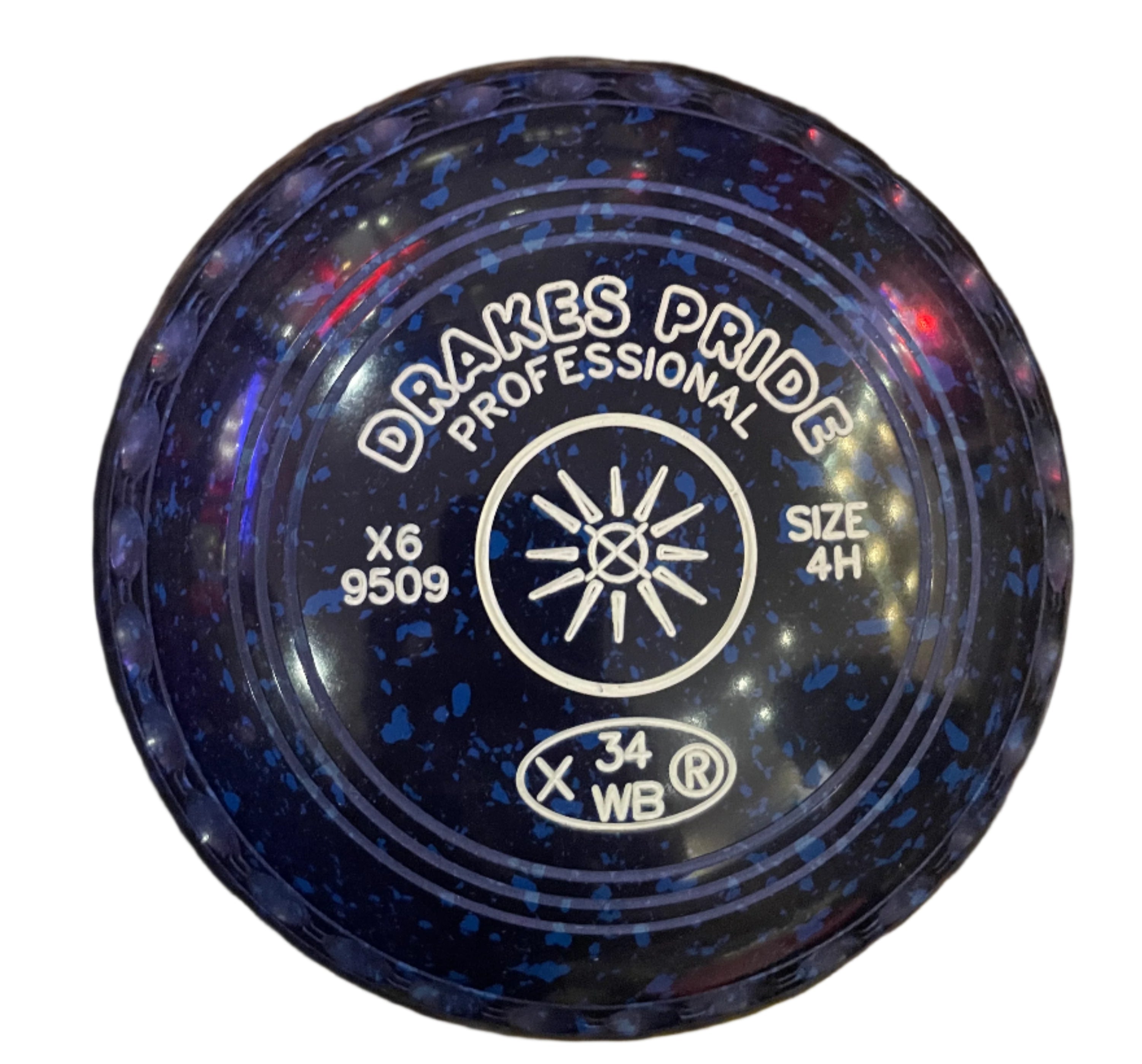 Drakes Pride Professional 4H Blue Blue Geometric Emblem