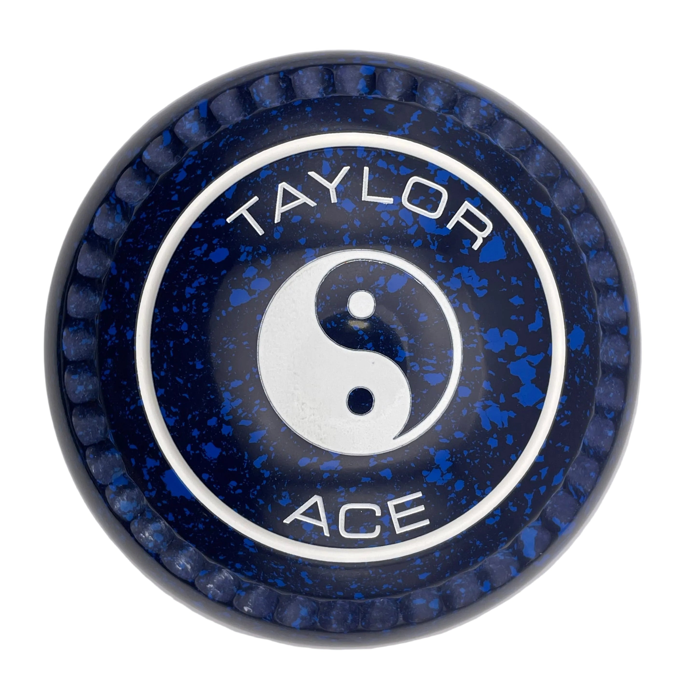 Taylor Ace 4H Blue Blue Ying Yang Emblem Xtreme Grip back