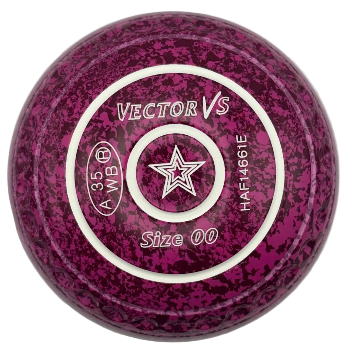 Taylor Vector Vs 00H Raspberry Ripple Star Emblem Front 
