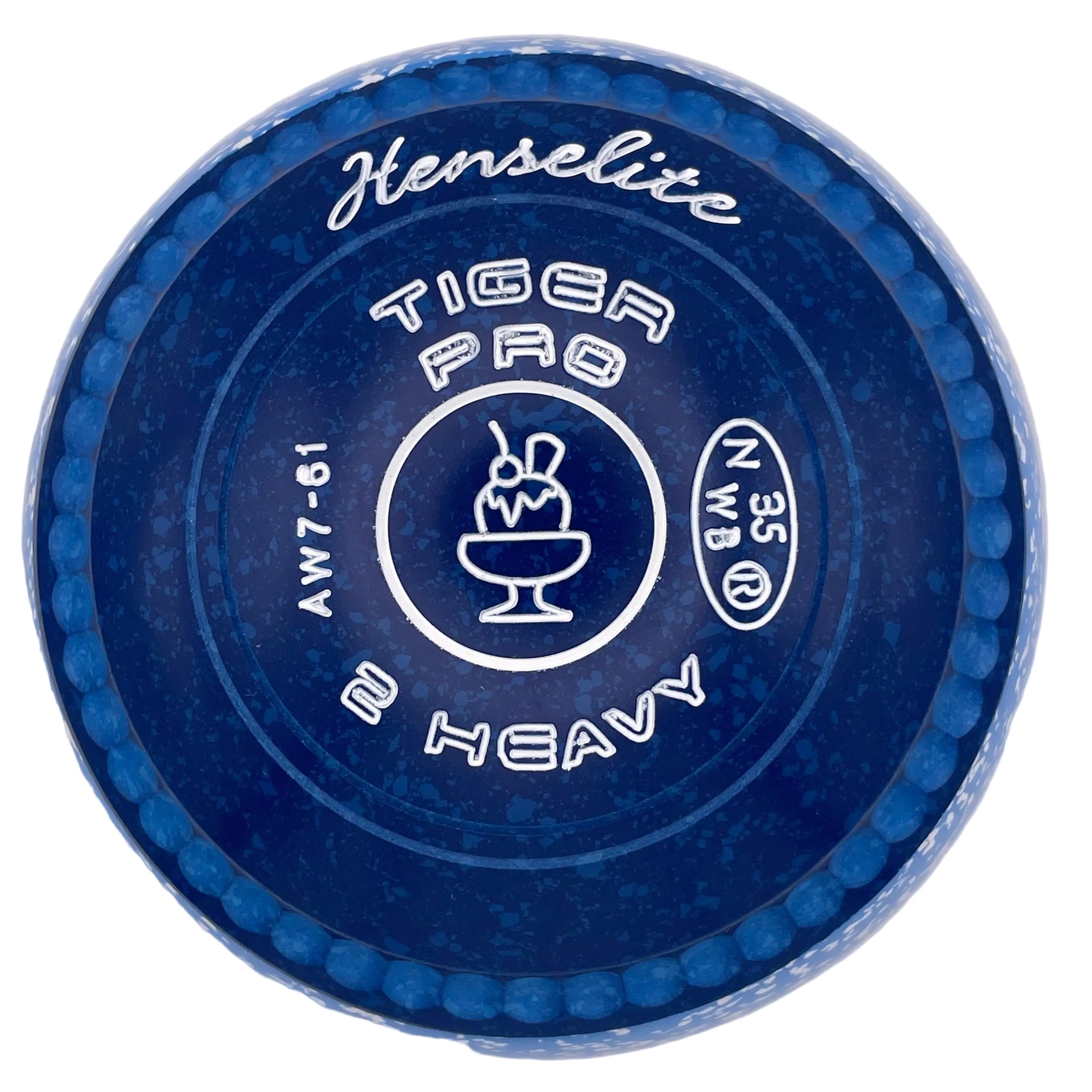Henselite Tiger Pro 2H Potters Exclusive * Ocean Spray Slice * Sundae Emblem  Front