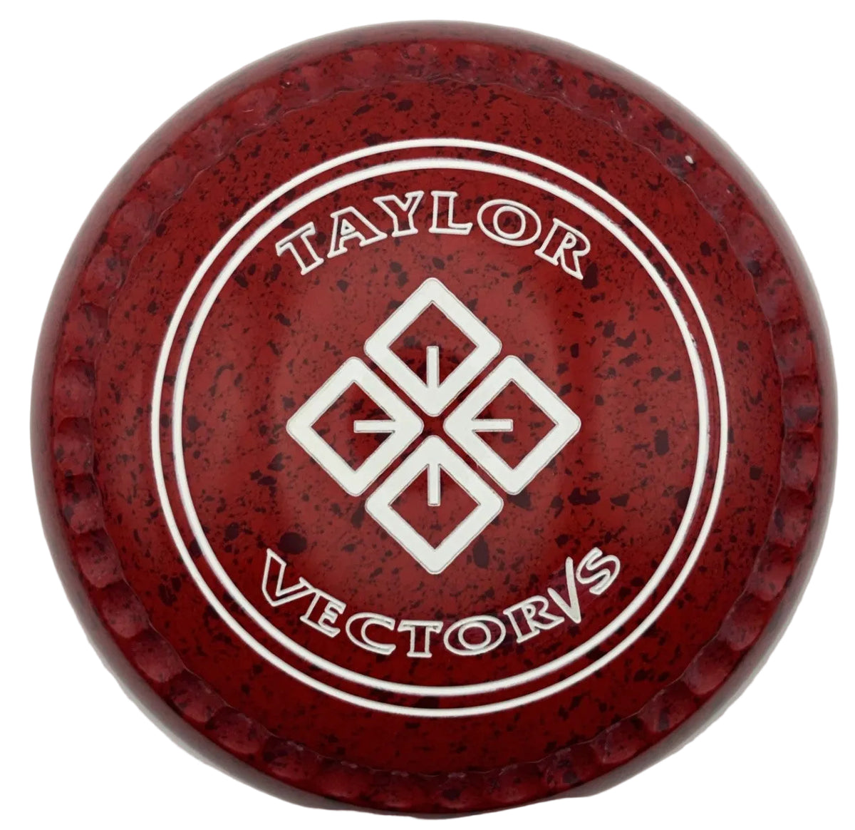 Taylor Vector Vs 1H Cherry Red Geometric Squares Emblem