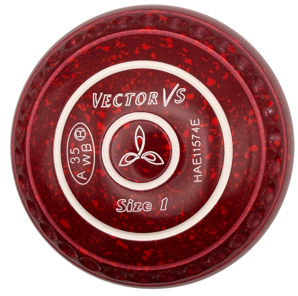 Taylor Vector Vs 1H Red Velvet Tri Knot Emblem