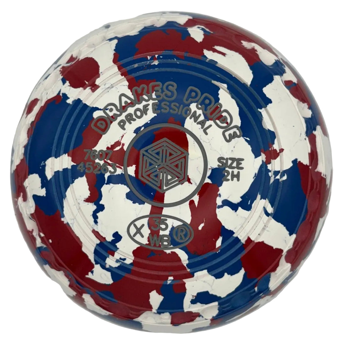 Drakes Pride Professional 2H Regal Camo Limited Edition Geo02 Emblem Front