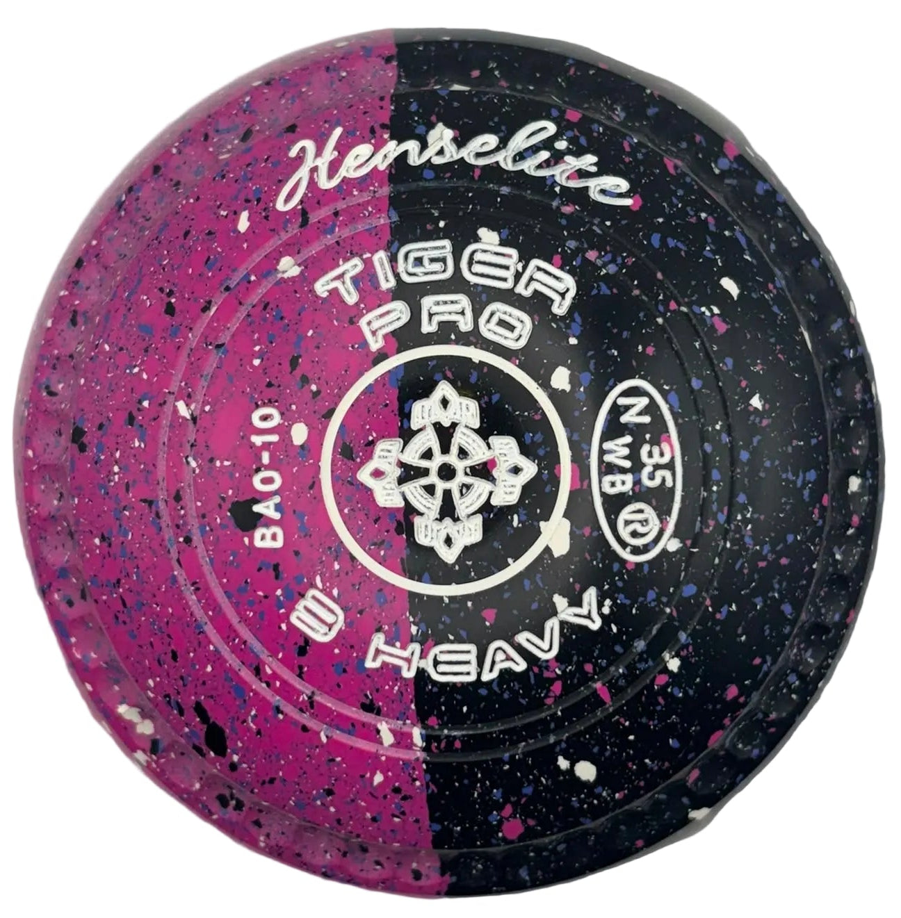 Henselite Tiger Pro 3H *Potters Exclusive Pink Phantom Duo Limited Edition* Geometric Emblem
front 