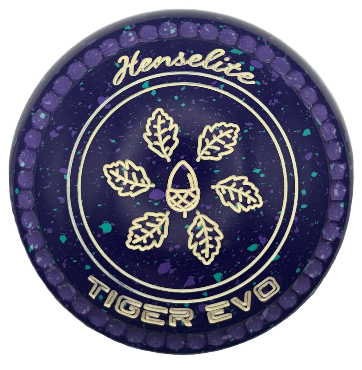 Henselite Tiger Evo 1H Grapevine Acorn Emblem Back 